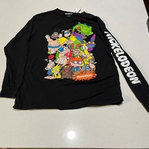 Nickelodeon long sleeve shirt size LG